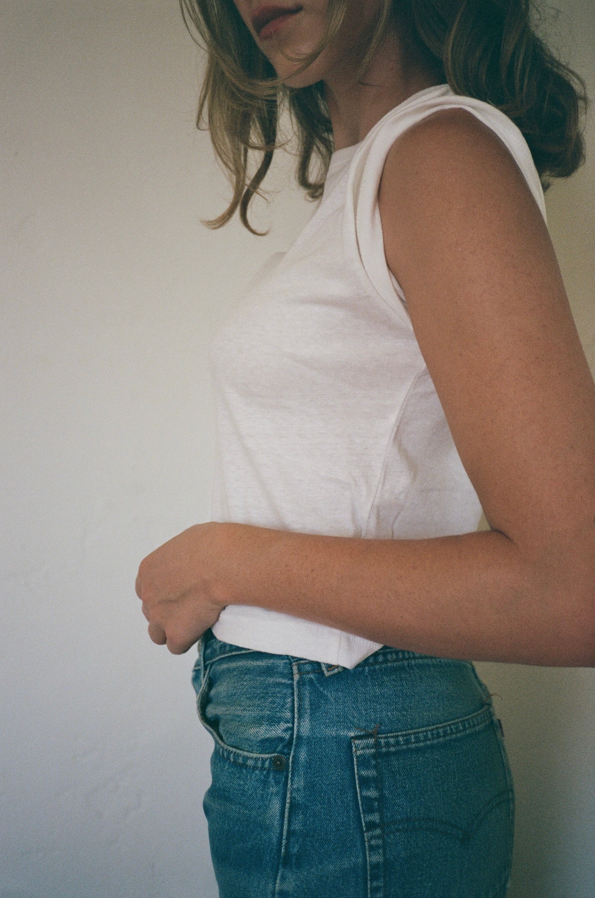 "The Topanga Tee" 100% Cotton - White