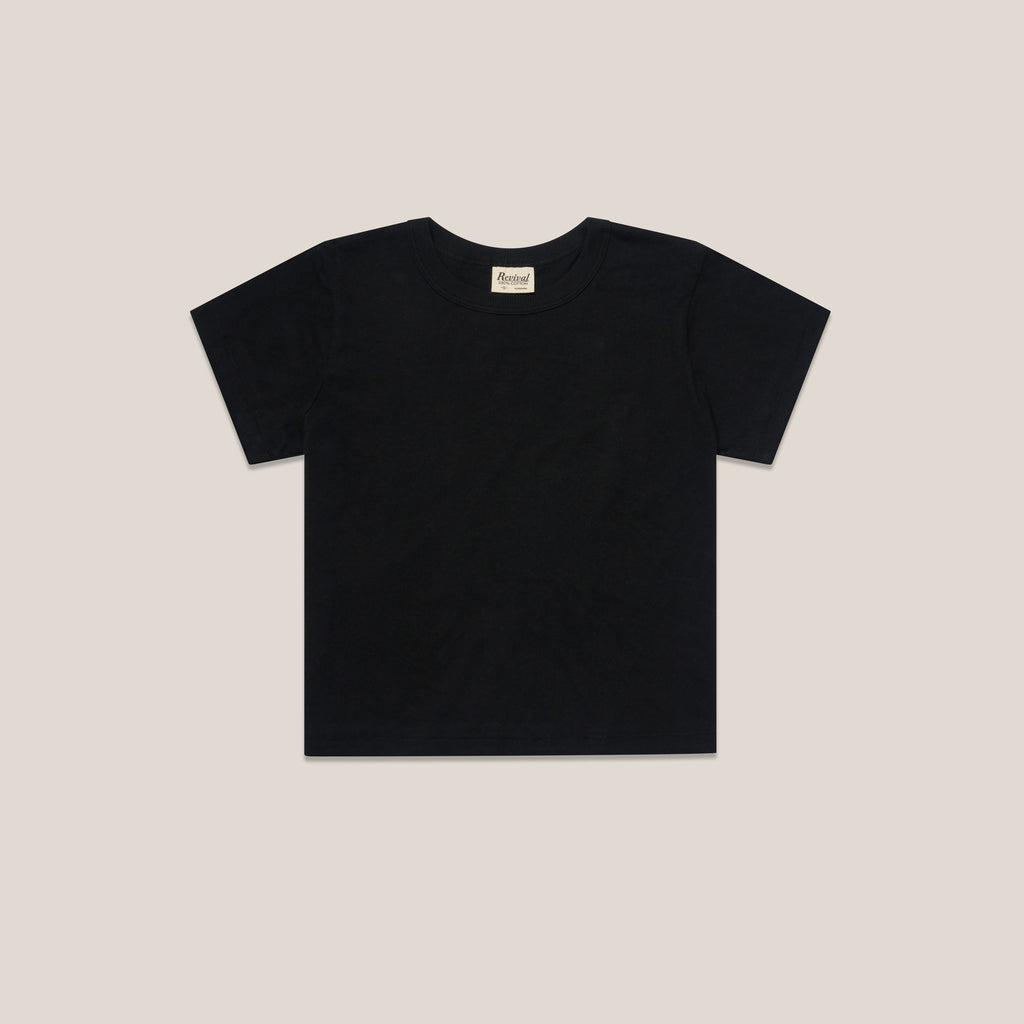"The Topanga Tee" 100% Cotton - Black
