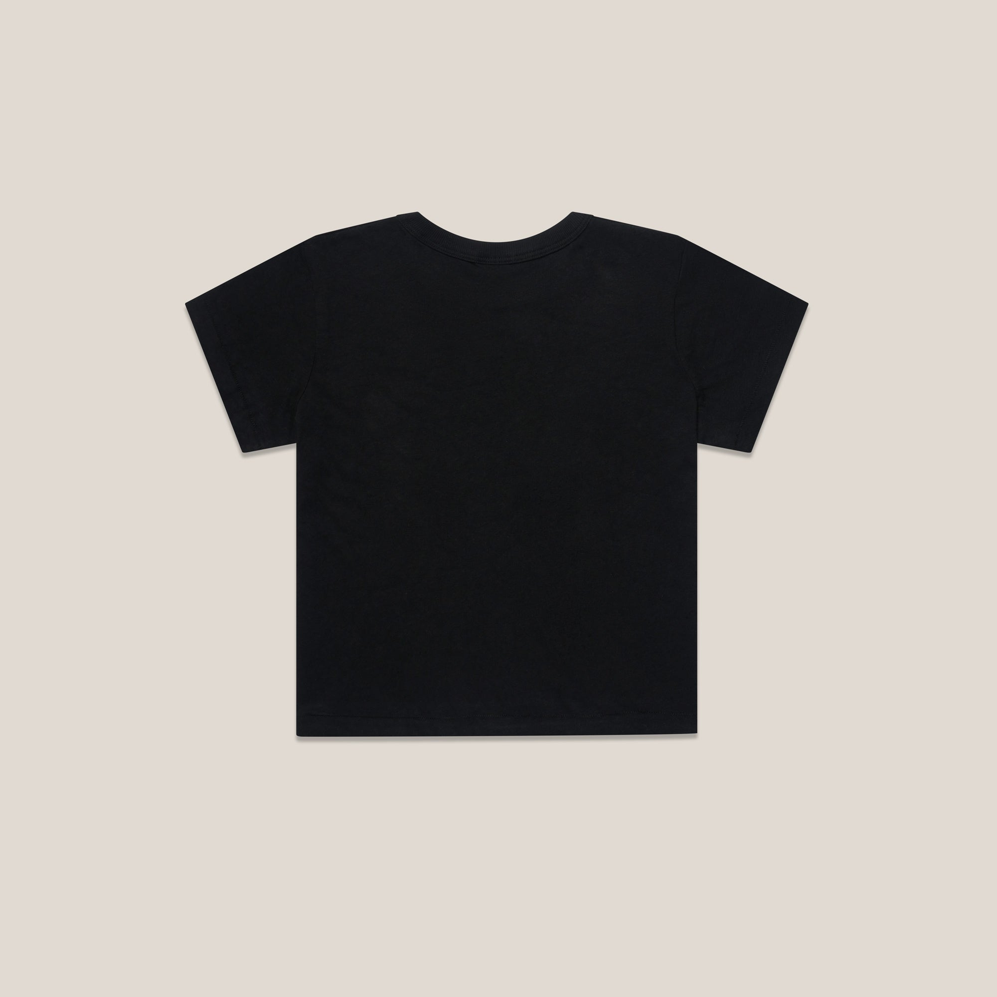 "The Topanga Tee" 100% Cotton - Black