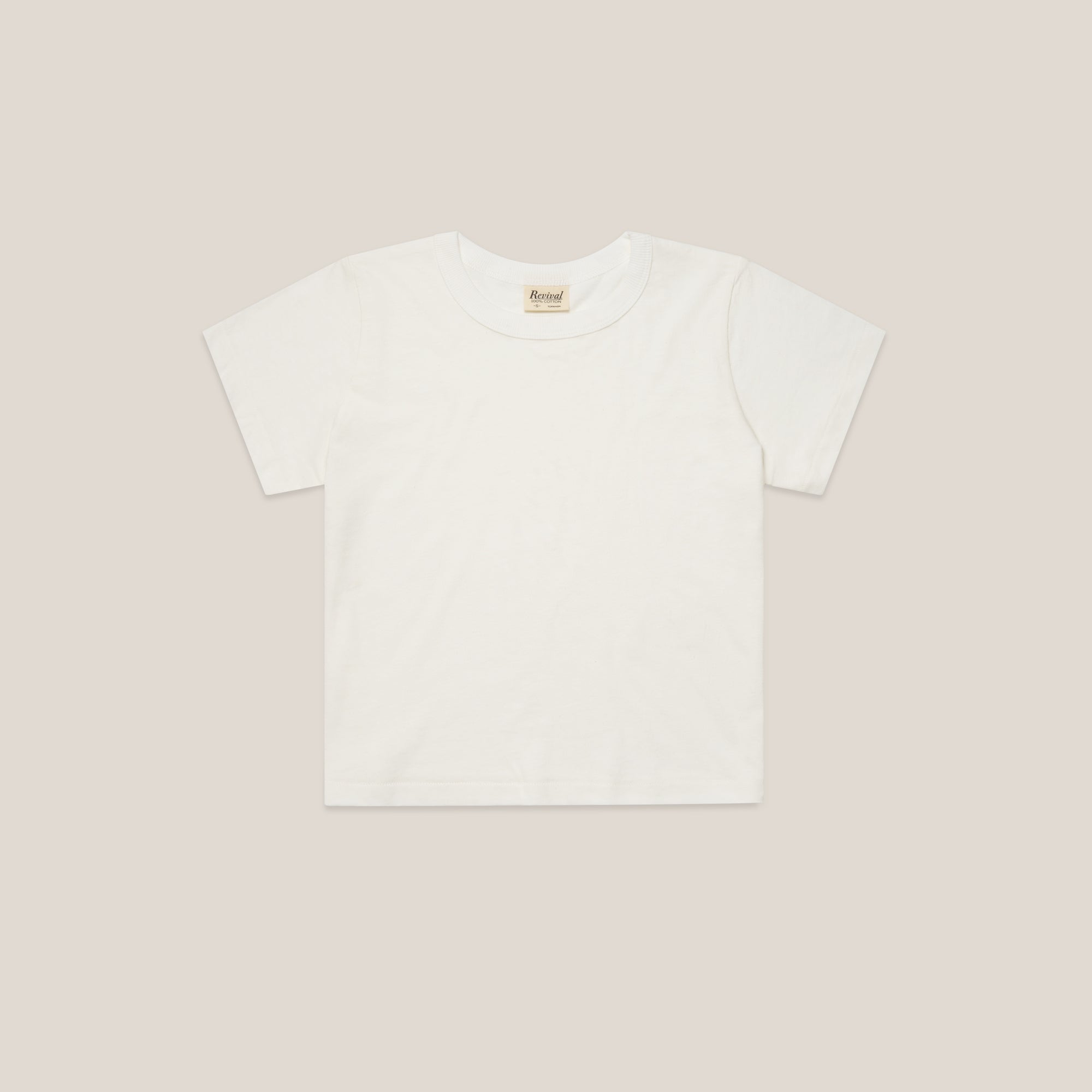 "The Topanga Tee" 100% Cotton - White
