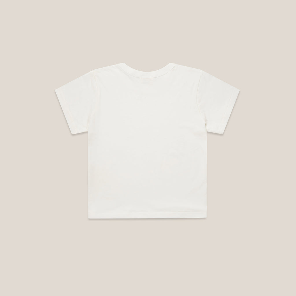 "The Topanga Tee" 100% Cotton - White