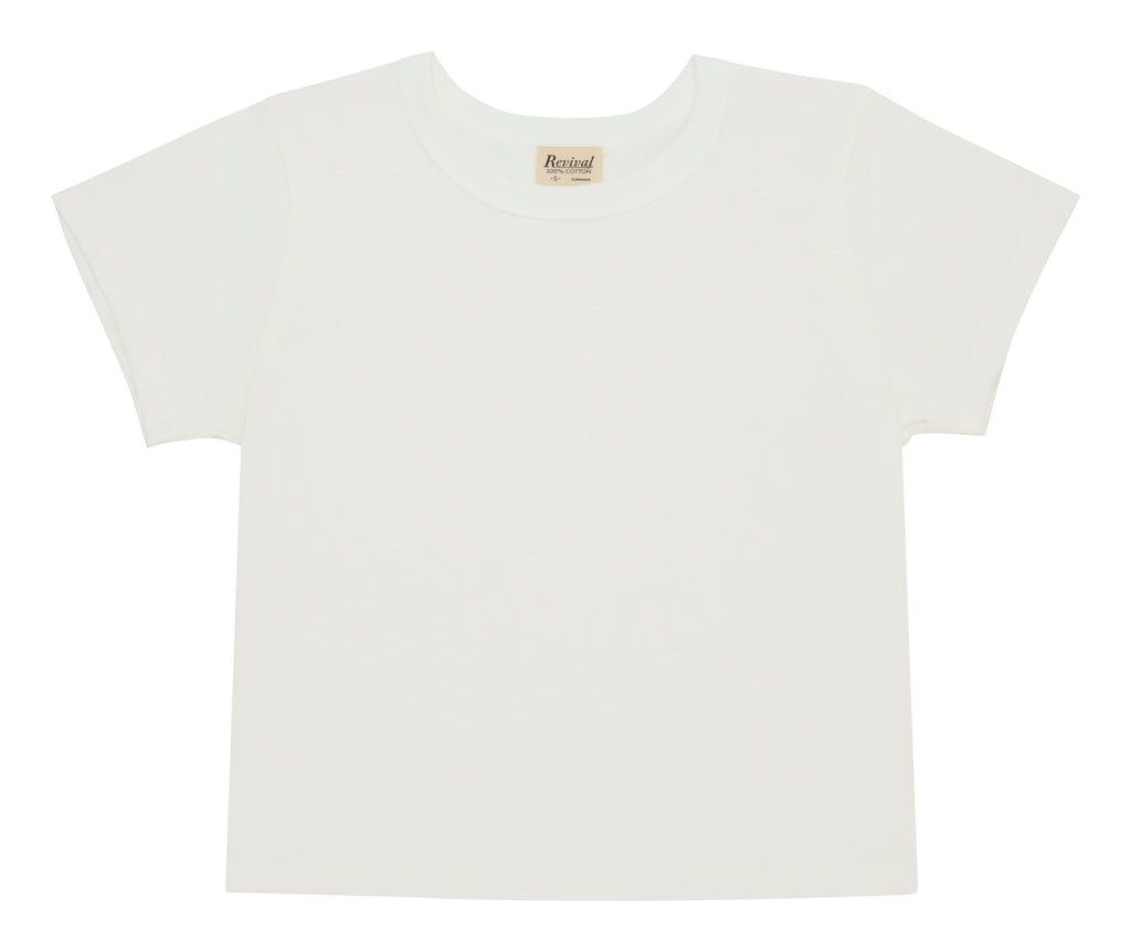 "The Topanga Tee" 100% Cotton - White