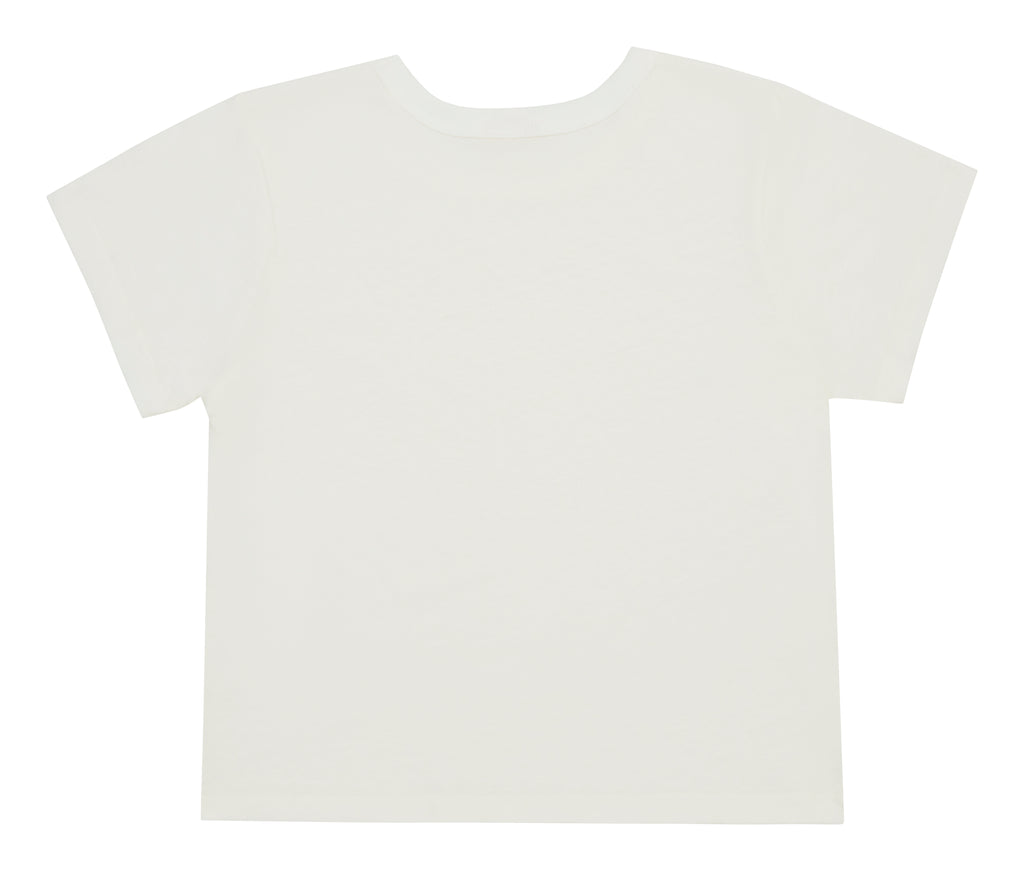 "The Topanga Tee" 100% Cotton - White